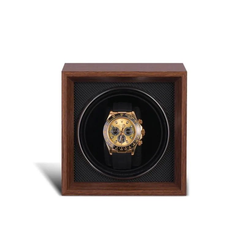 Edge Wood Single Watch Winder - WatchMatic