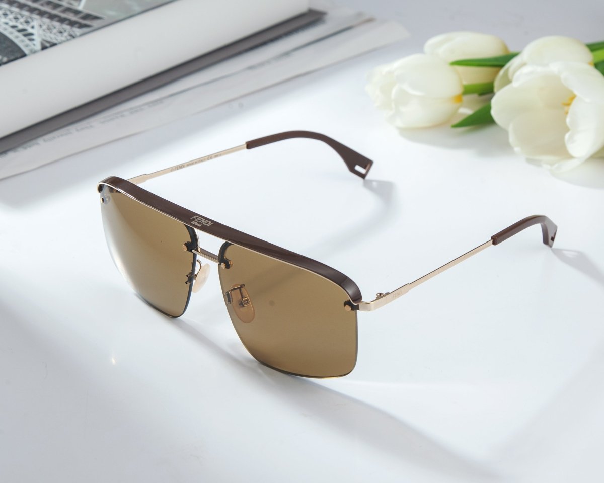 FENDI Rimless Unisex Sunglasses FF M0094/G/S - WatchMatic