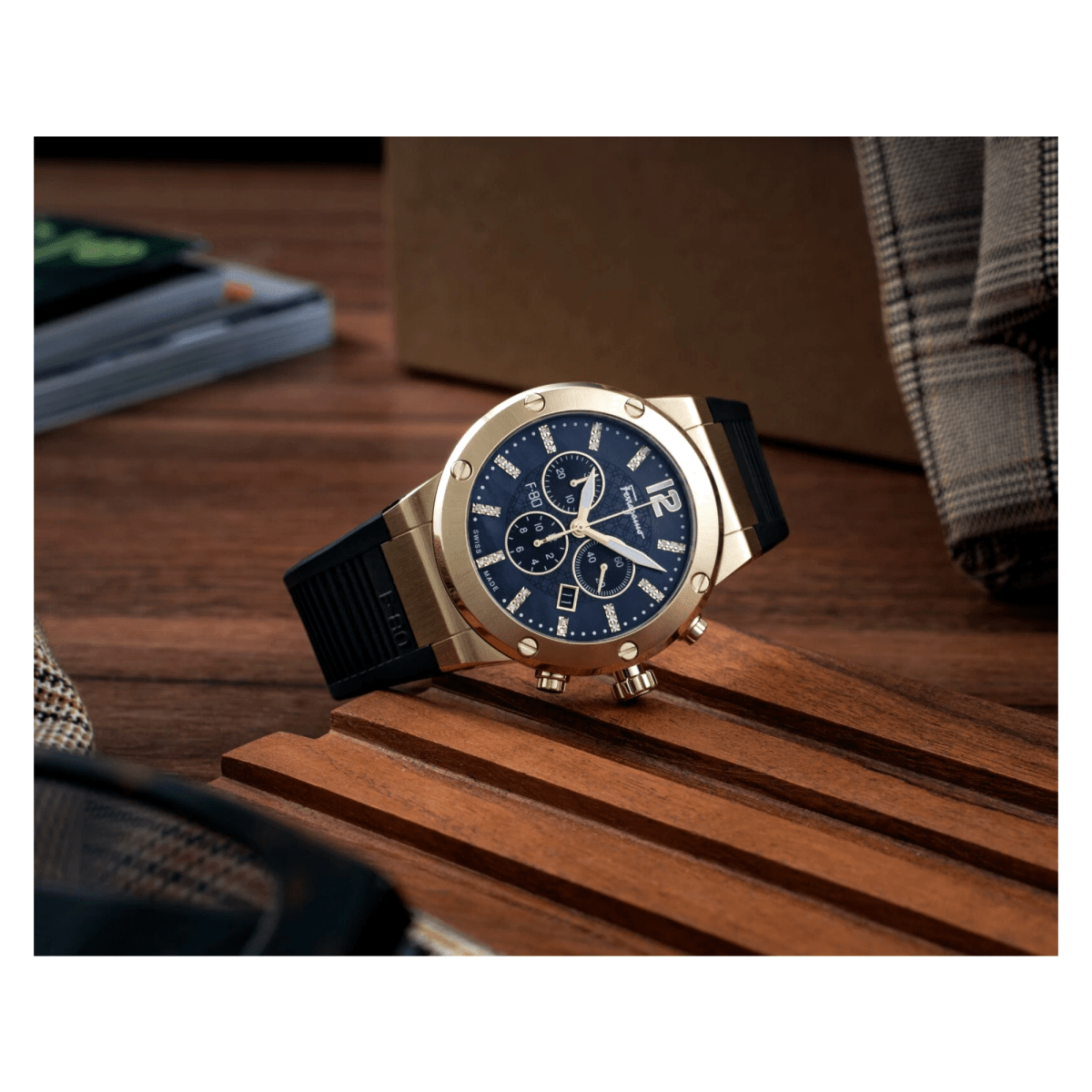 FERRAGAMO F - 80 Limited SFUP00122 - WatchMatic