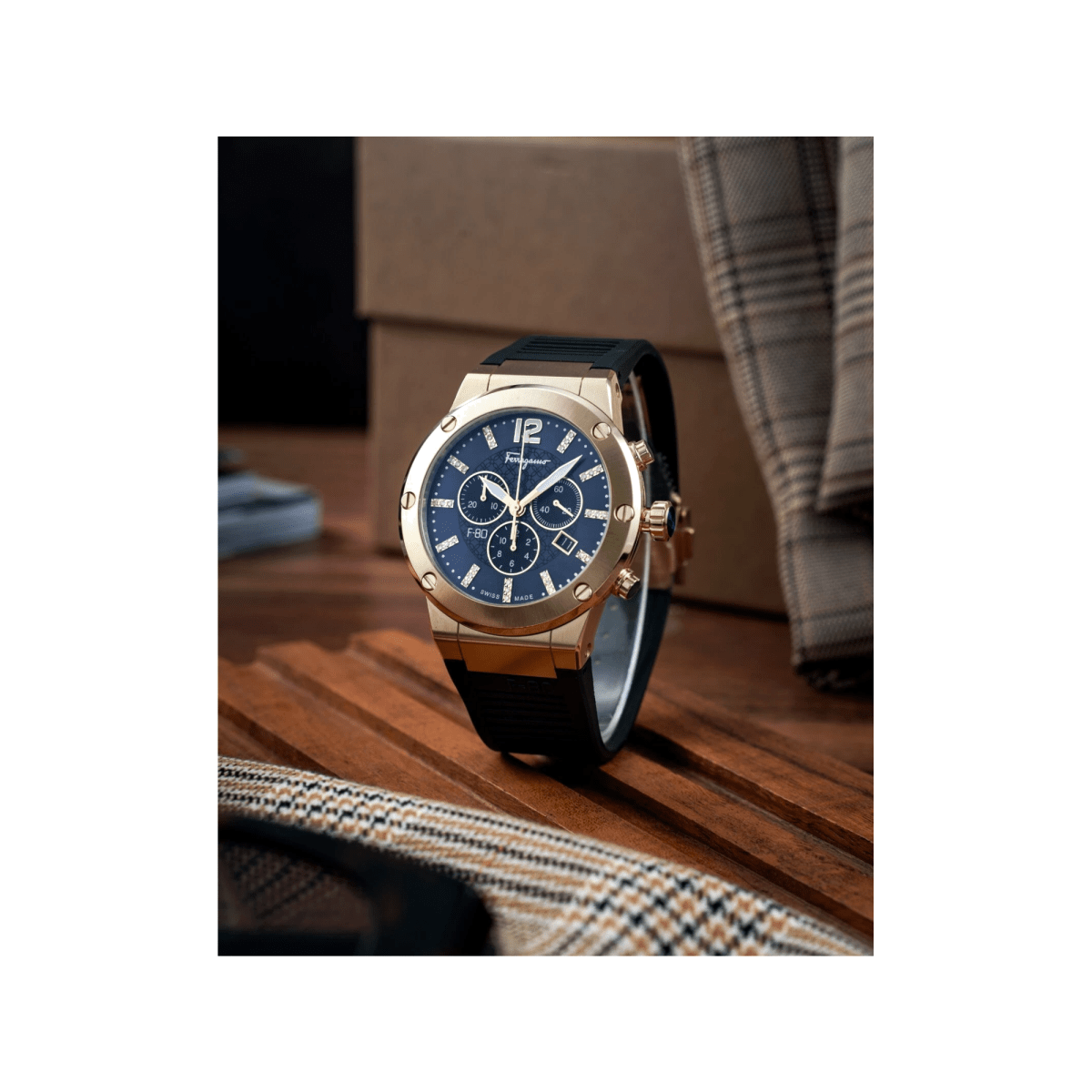 FERRAGAMO F - 80 Limited SFUP00122 - WatchMatic