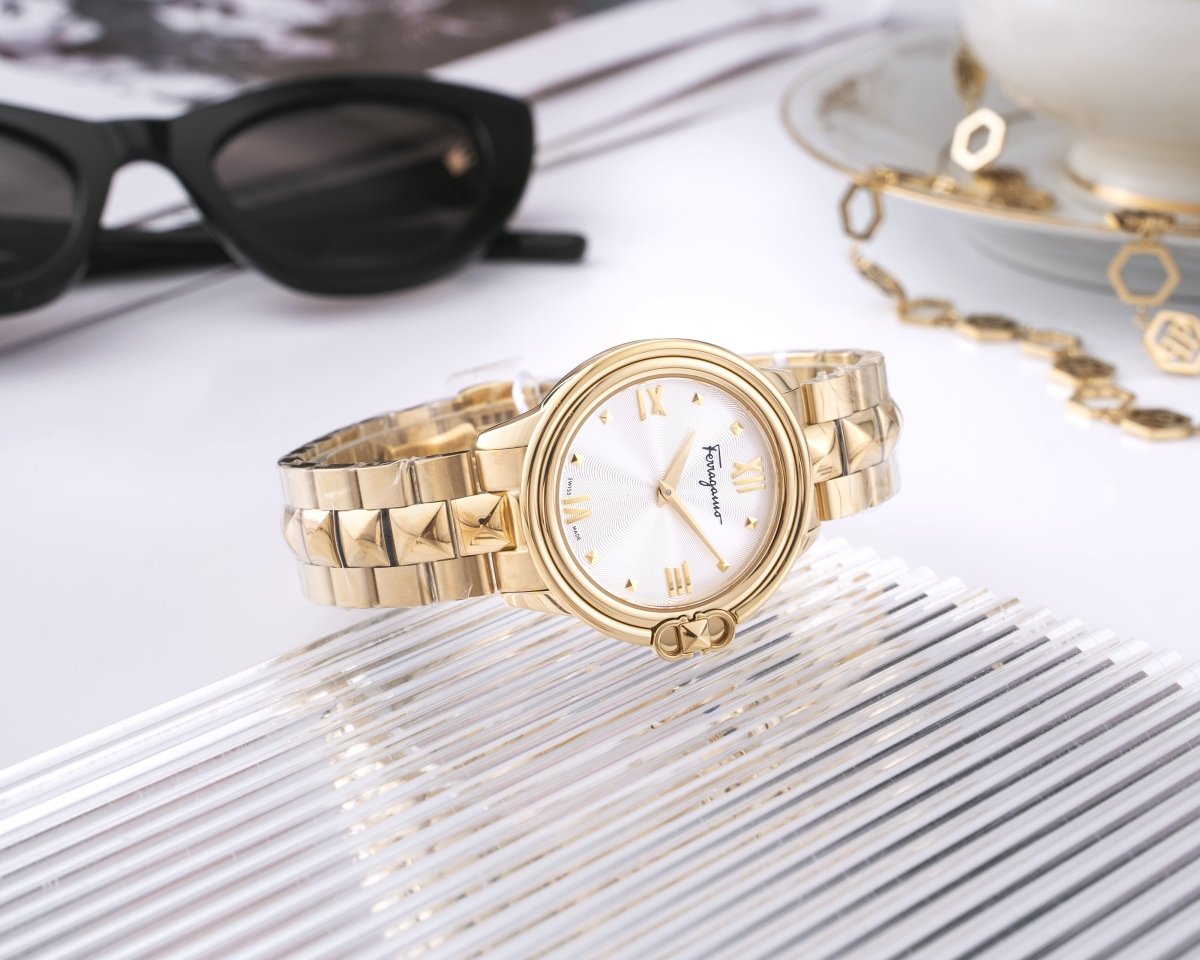 FERRAGAMO Studmania Women's Watch - WatchMatic
