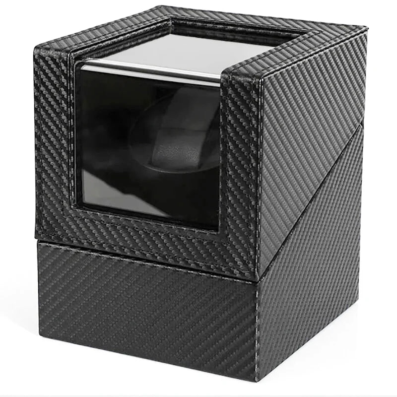 Flip Leather Single Watch Winder - WatchMatic