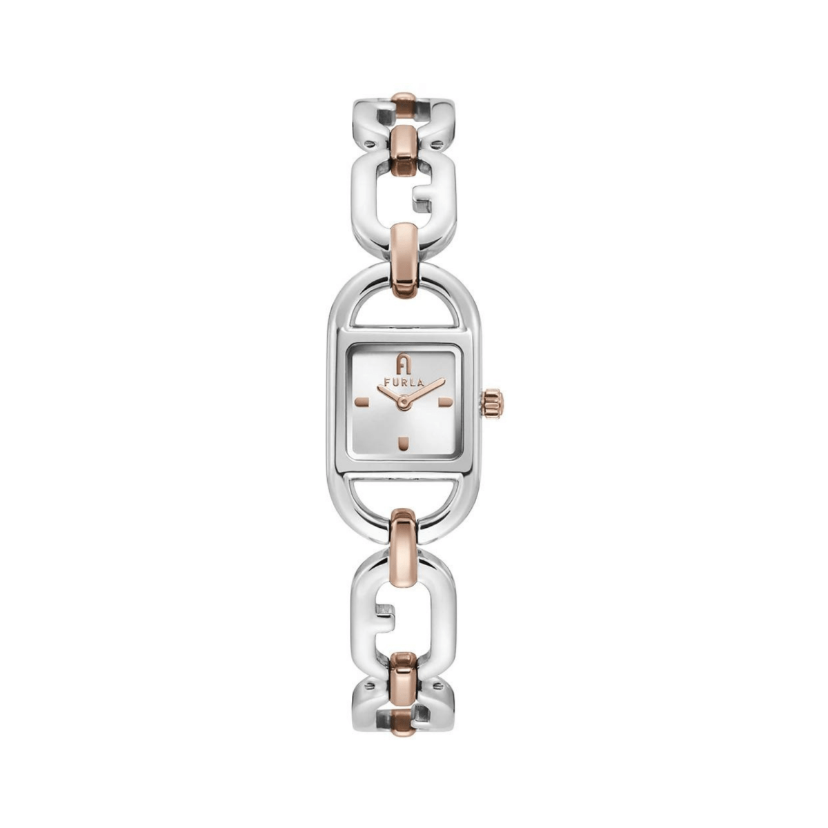 FURLA Chain Square Women's Watch WW00016004L5 - WatchMatic