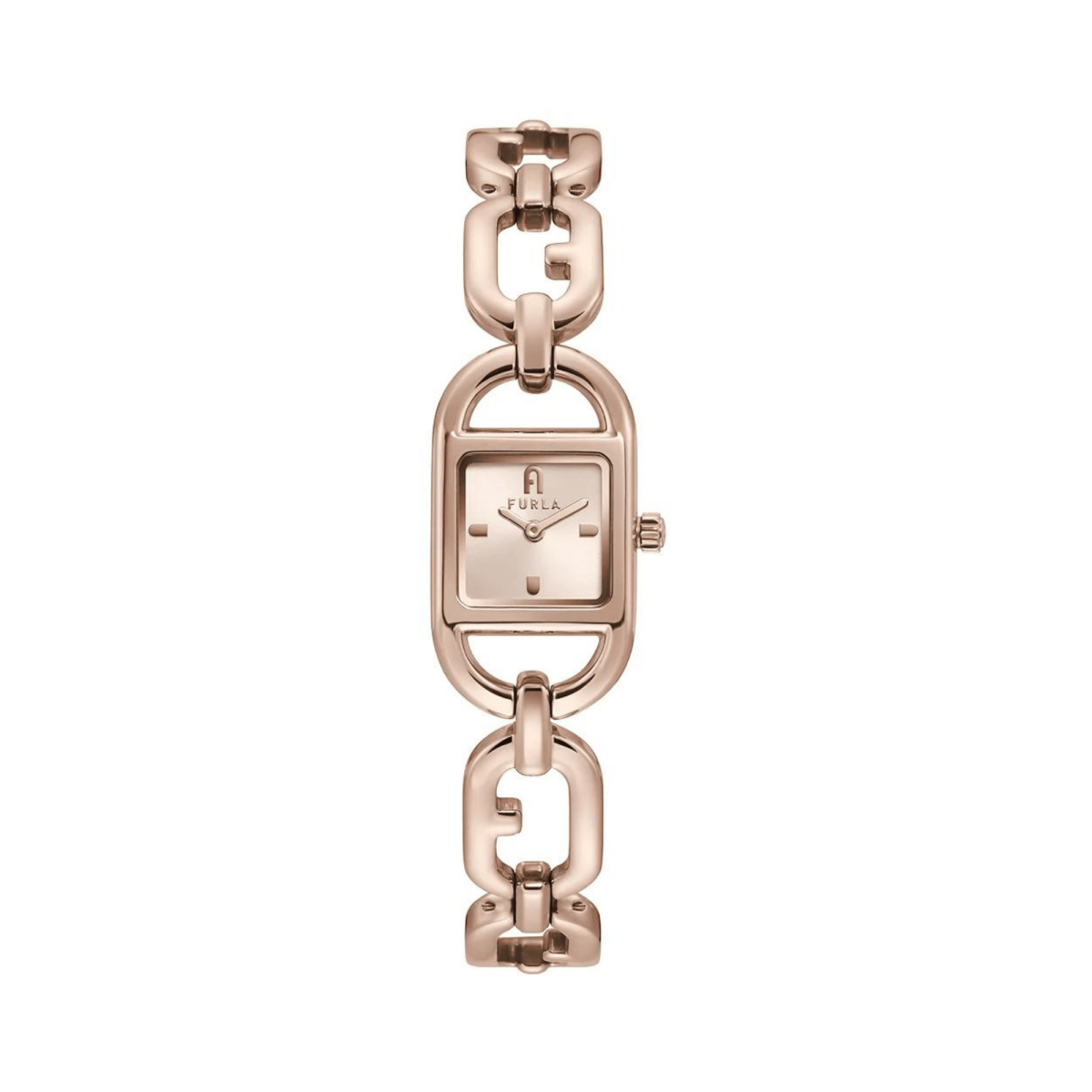 FURLA Chain Square Women's Watch WW00016005L3 - WatchMatic