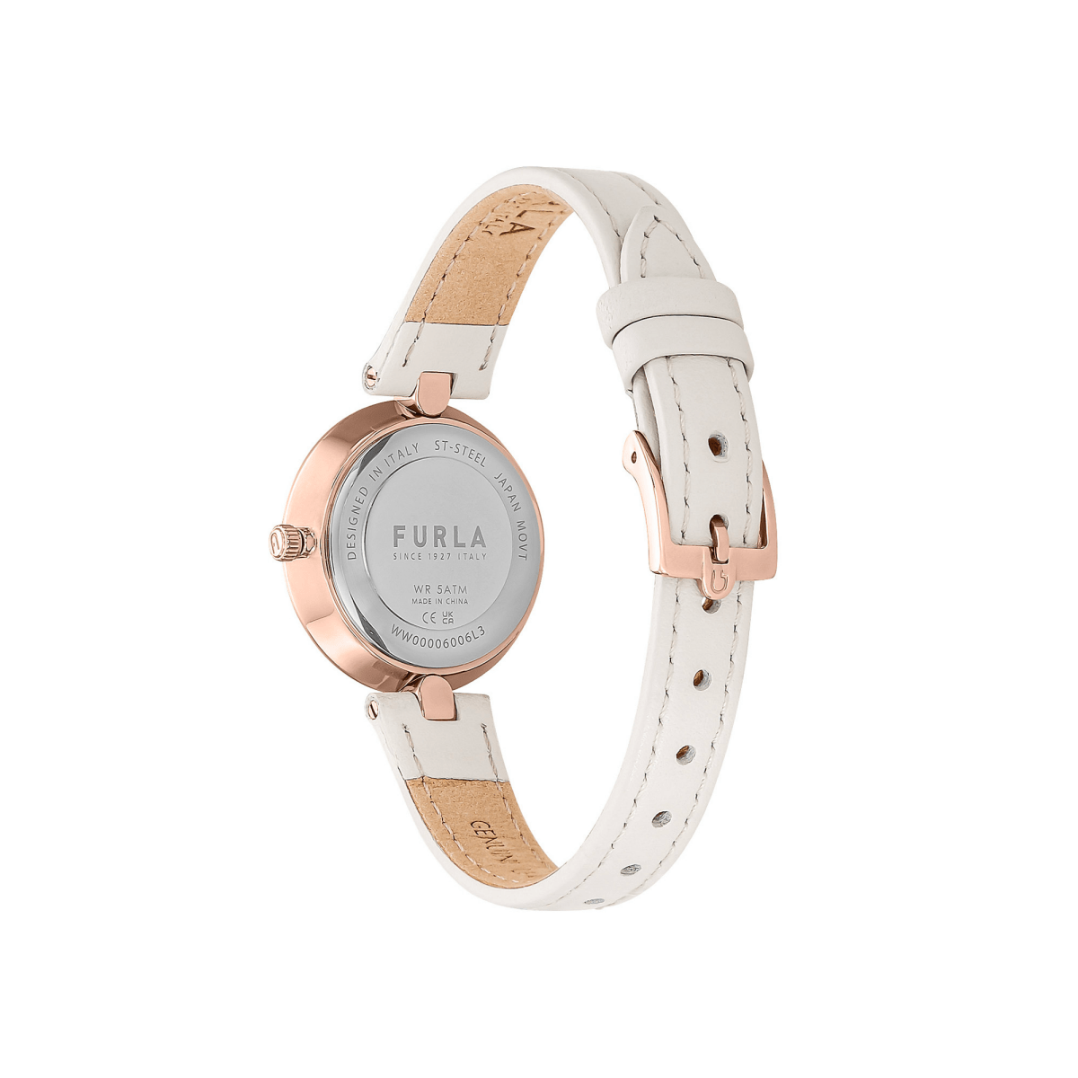 FURLA Logo Links Rose Gold Gift Set Women's Bracelet FGWJ001BU - WatchMatic