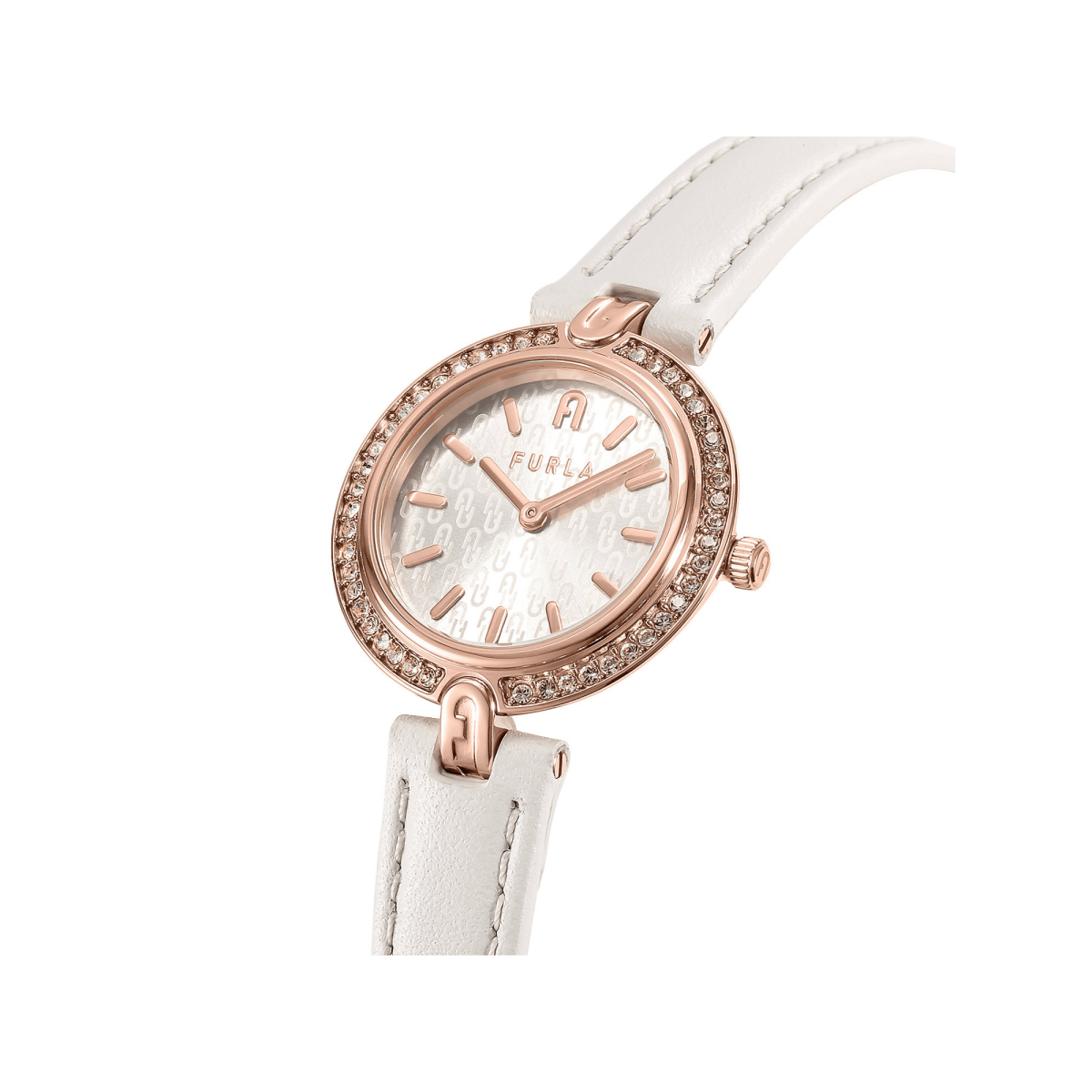 FURLA Logo Links Rose Gold Gift Set Women's Bracelet FGWJ001BU - WatchMatic