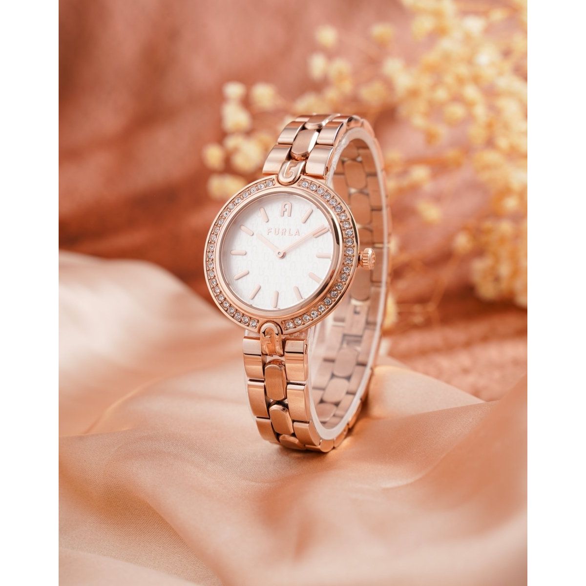 FURLA Logo Links Women's Watch WW00002003L3 - WatchMatic