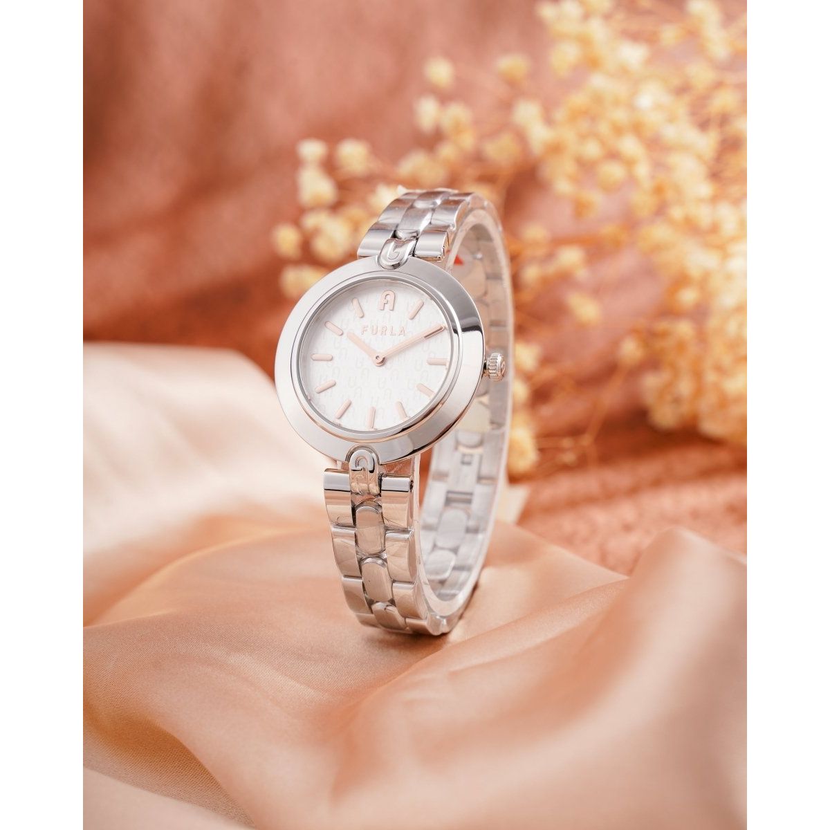 FURLA Logo Links Women's Watch WW00002005L1 - WatchMatic