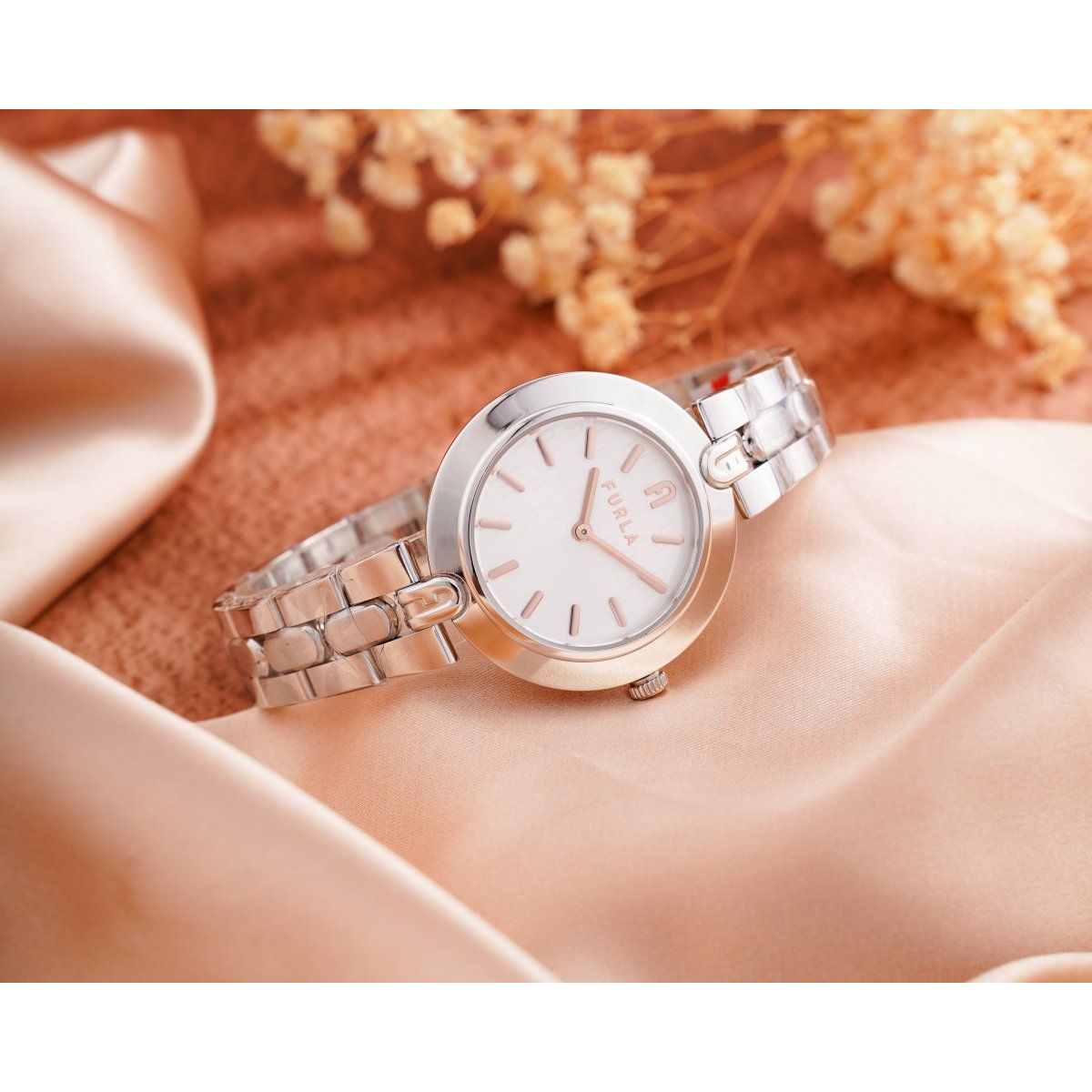 FURLA Logo Links Women's Watch WW00002005L1 - WatchMatic