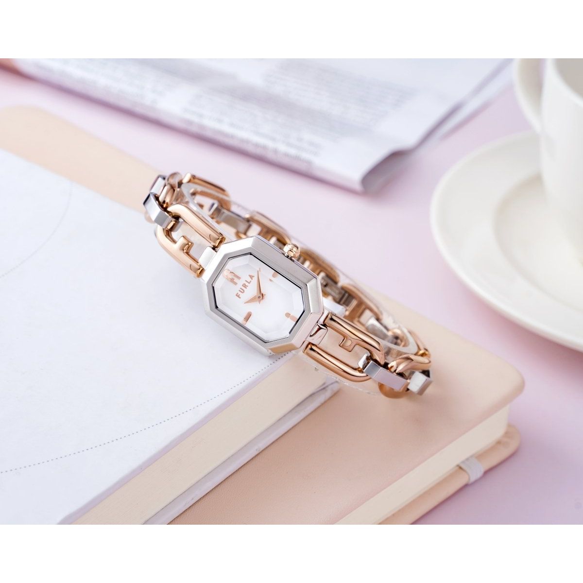 FURLA Octagonal Women's Watch WW00044002L5 - WatchMatic