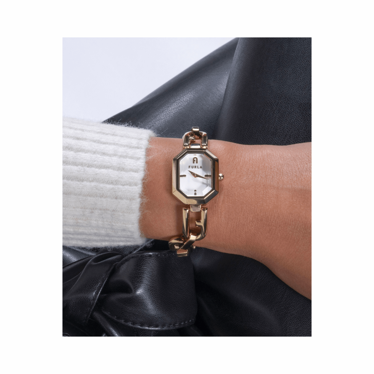 FURLA Octagonal Women's Watch WW00044003L2 - WatchMatic