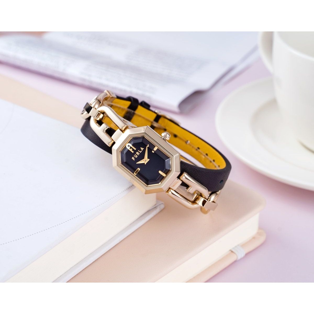 FURLA Octagonal Women's Watch WW00044004L2 - WatchMatic