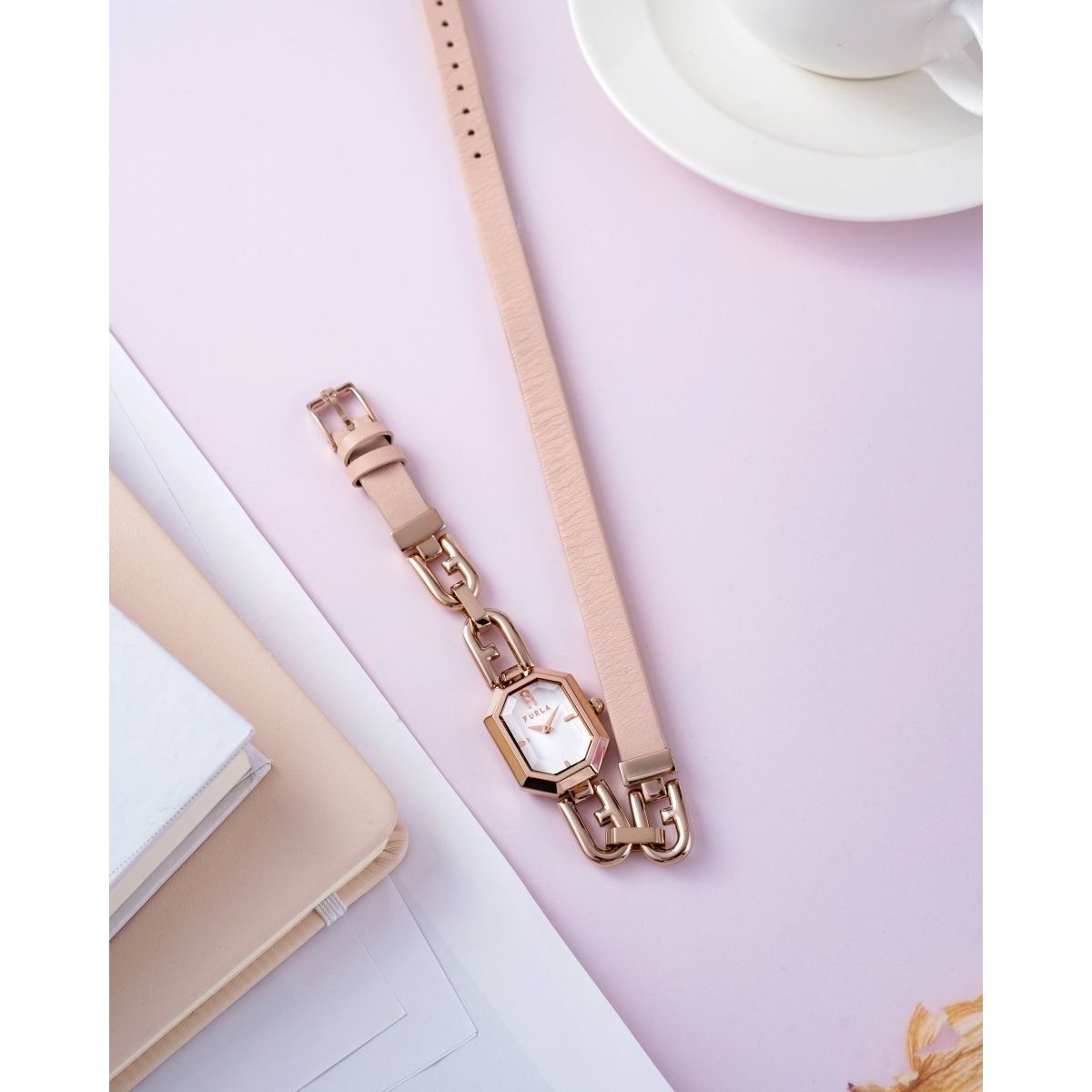 FURLA Octagonal Women's Watch WW00044005L3 - WatchMatic