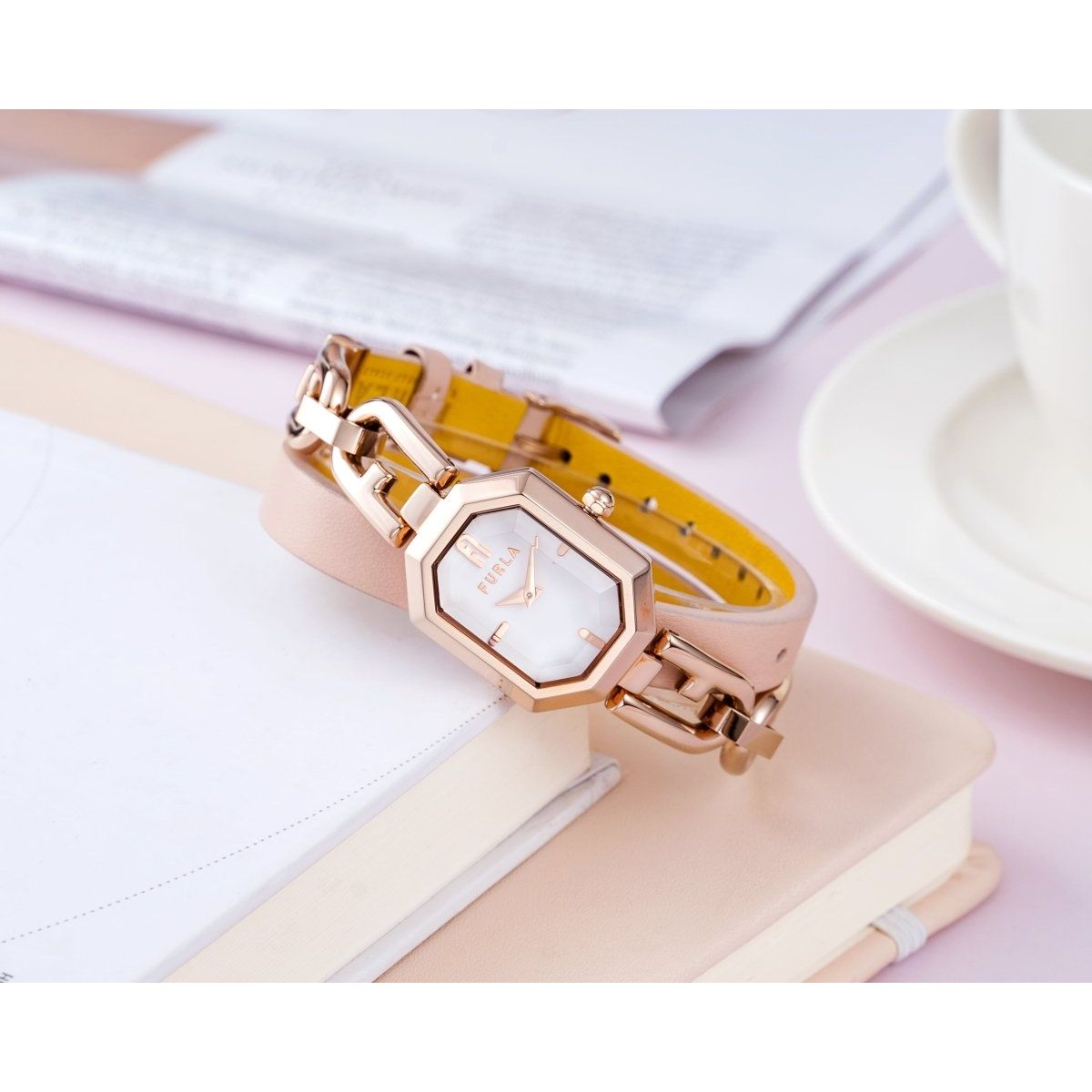FURLA Octagonal Women's Watch WW00044005L3 - WatchMatic