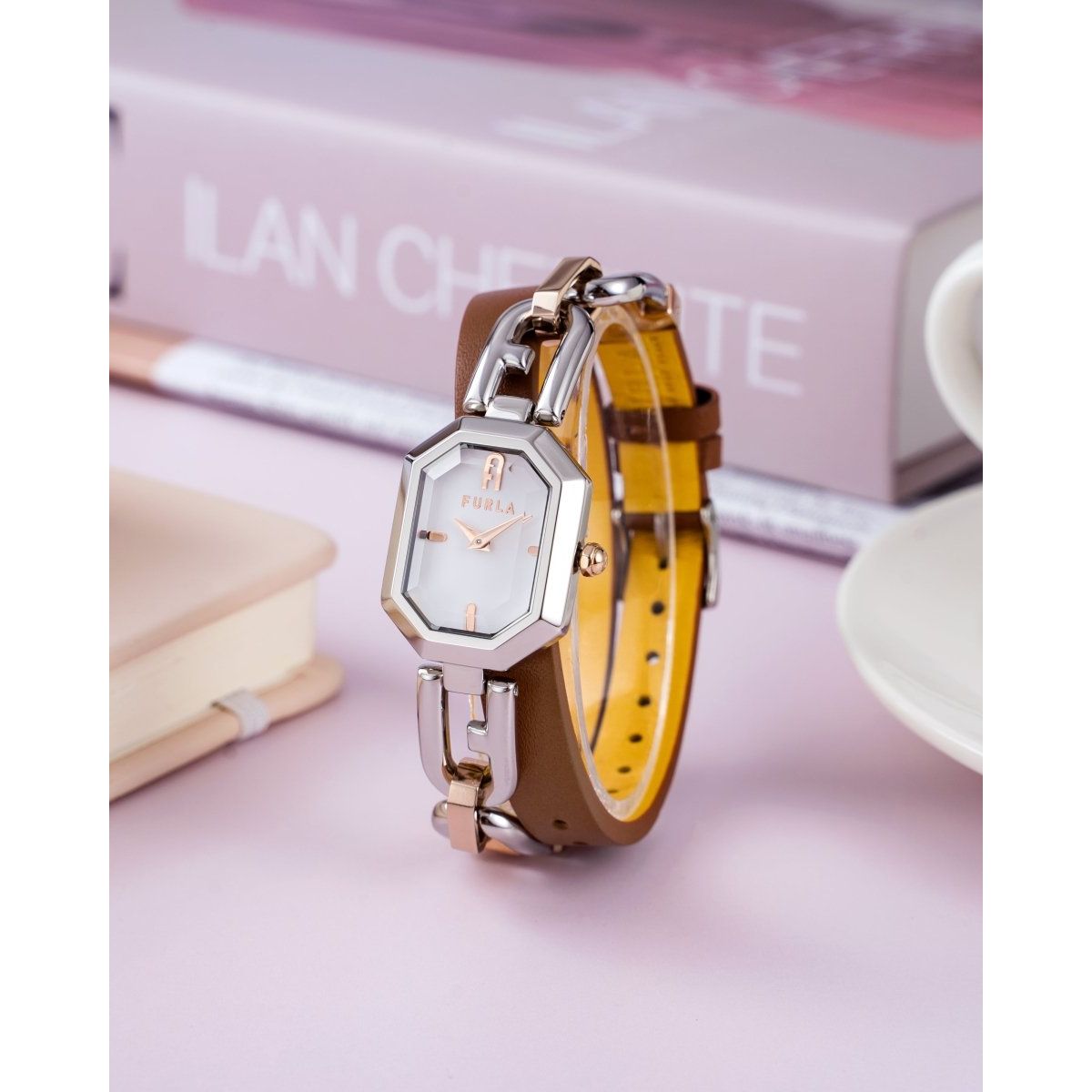 FURLA Octagonal Women's Watch WW00044006L5 - WatchMatic