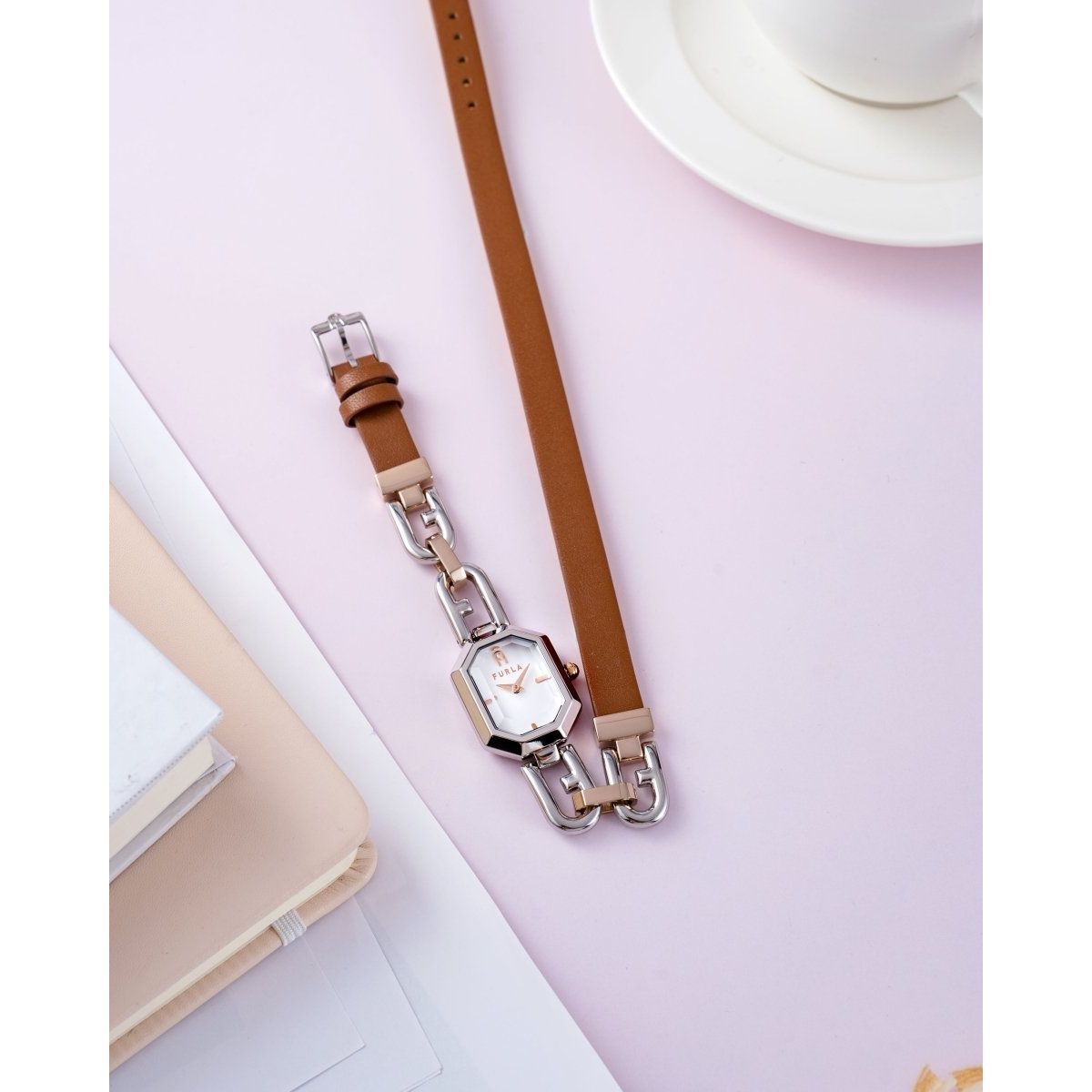 FURLA Octagonal Women's Watch WW00044006L5 - WatchMatic