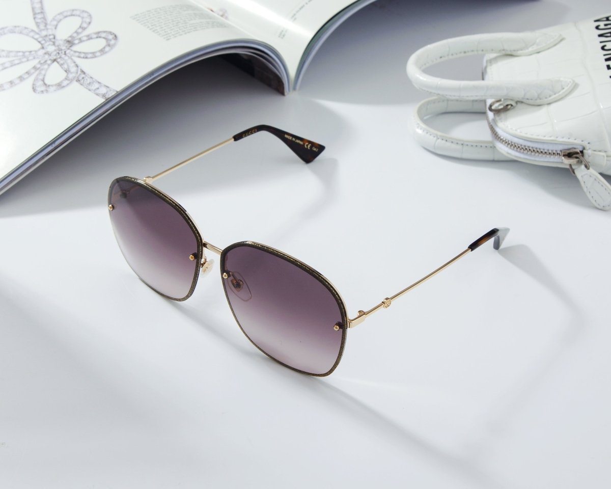 GUCCI Aviator Men's Sunglasses GG0228S - 003 - WatchMatic