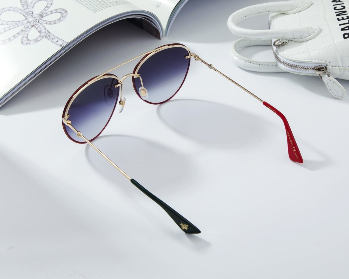 GUCCI Women's Butterfly Sunglasses GG0351S - 001 - WatchMatic