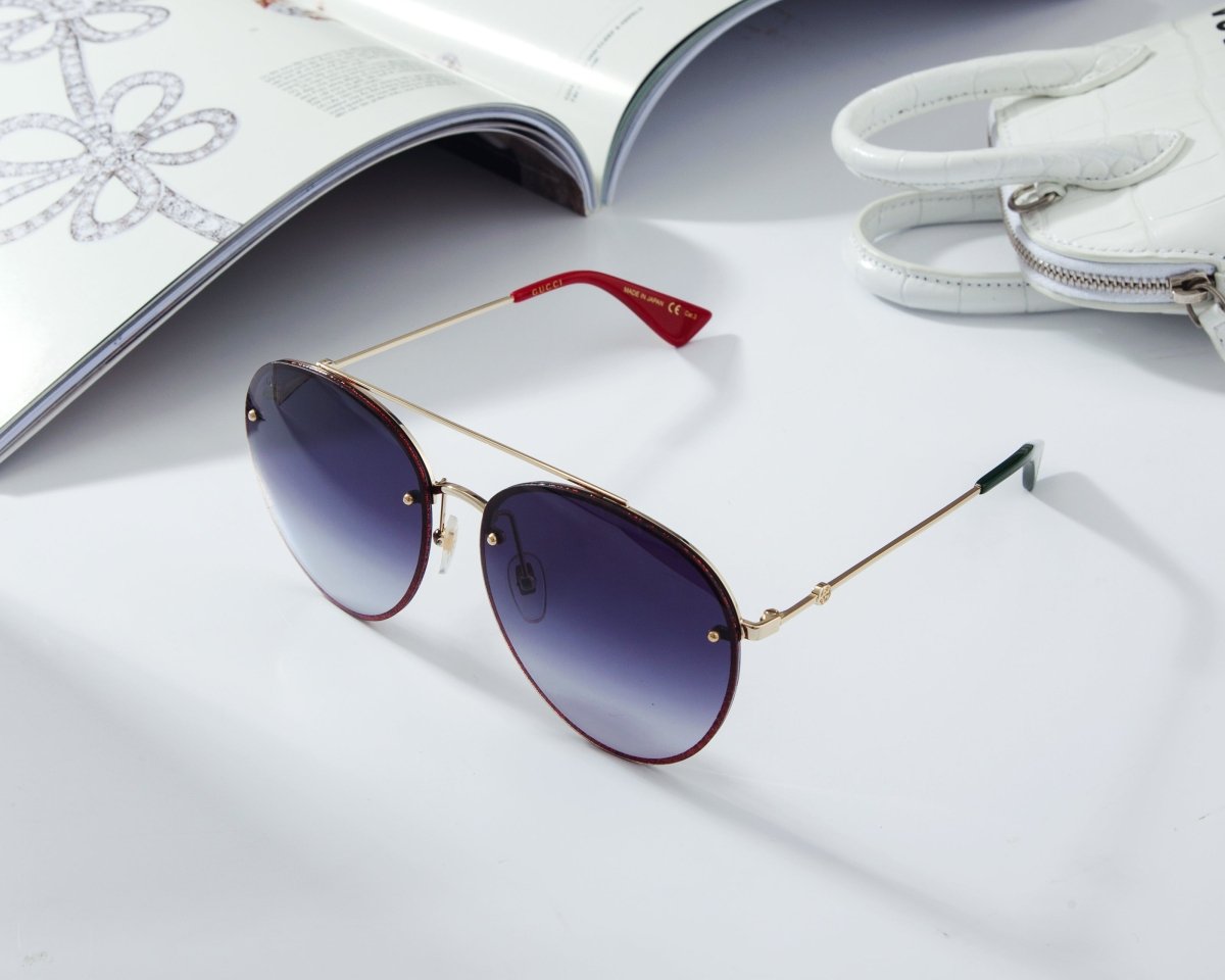 GUCCI Women's Butterfly Sunglasses GG0351S - 001 - WatchMatic