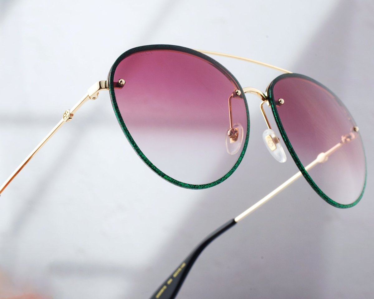 GUCCI Women's Gradient Butterfly Sunglasses GG0351S - 004 - WatchMatic
