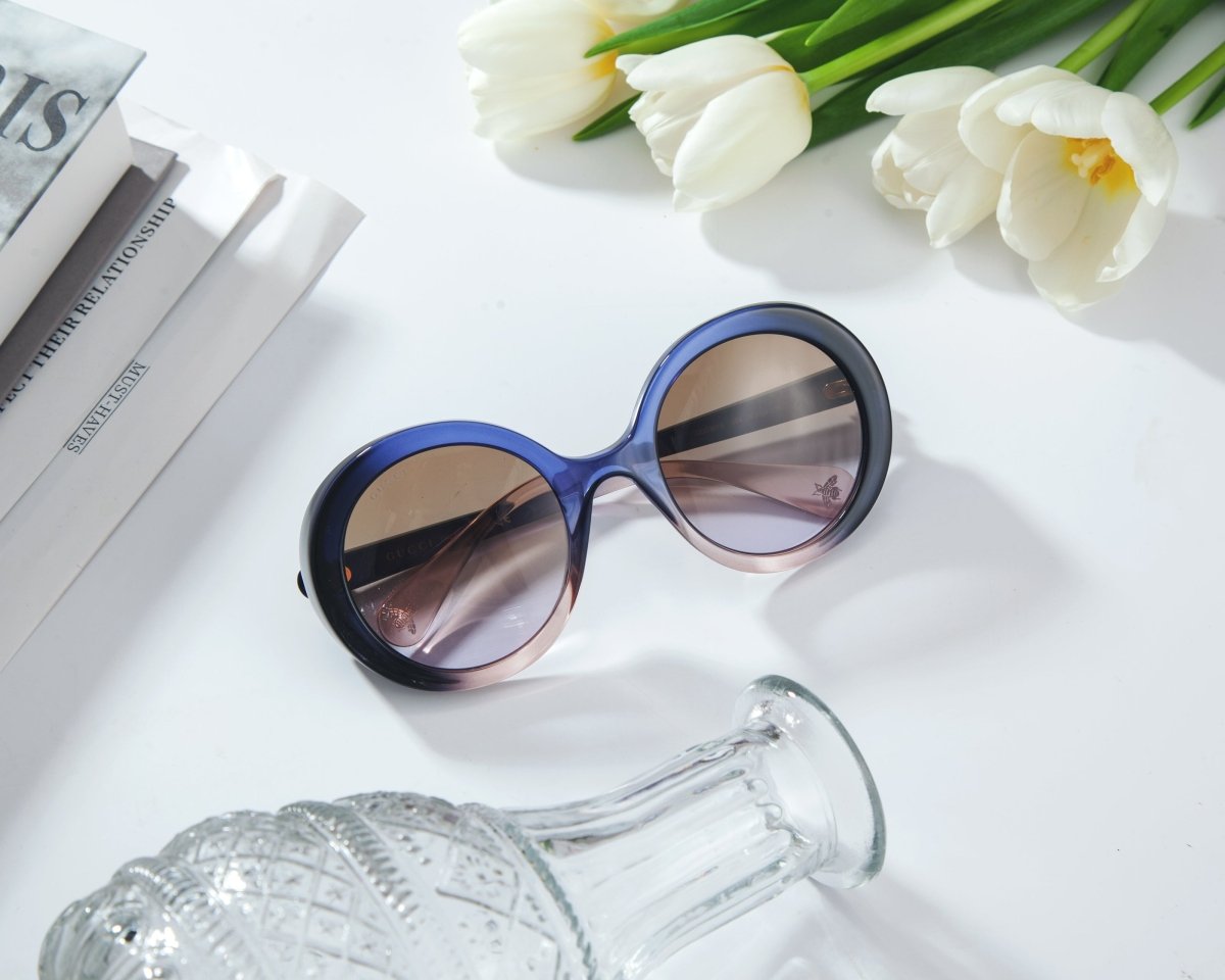 GUCCI Women's Oversized Oval Sunglasses GG0367S - 30006034004 - WatchMatic
