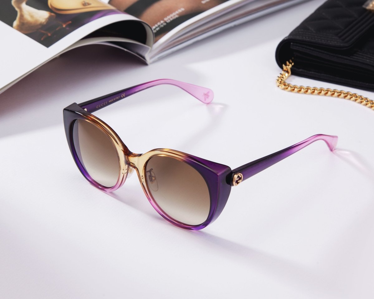 GUCCI Women's Oversized Oval Sunglasses GG0369S - 30006036005 - WatchMatic