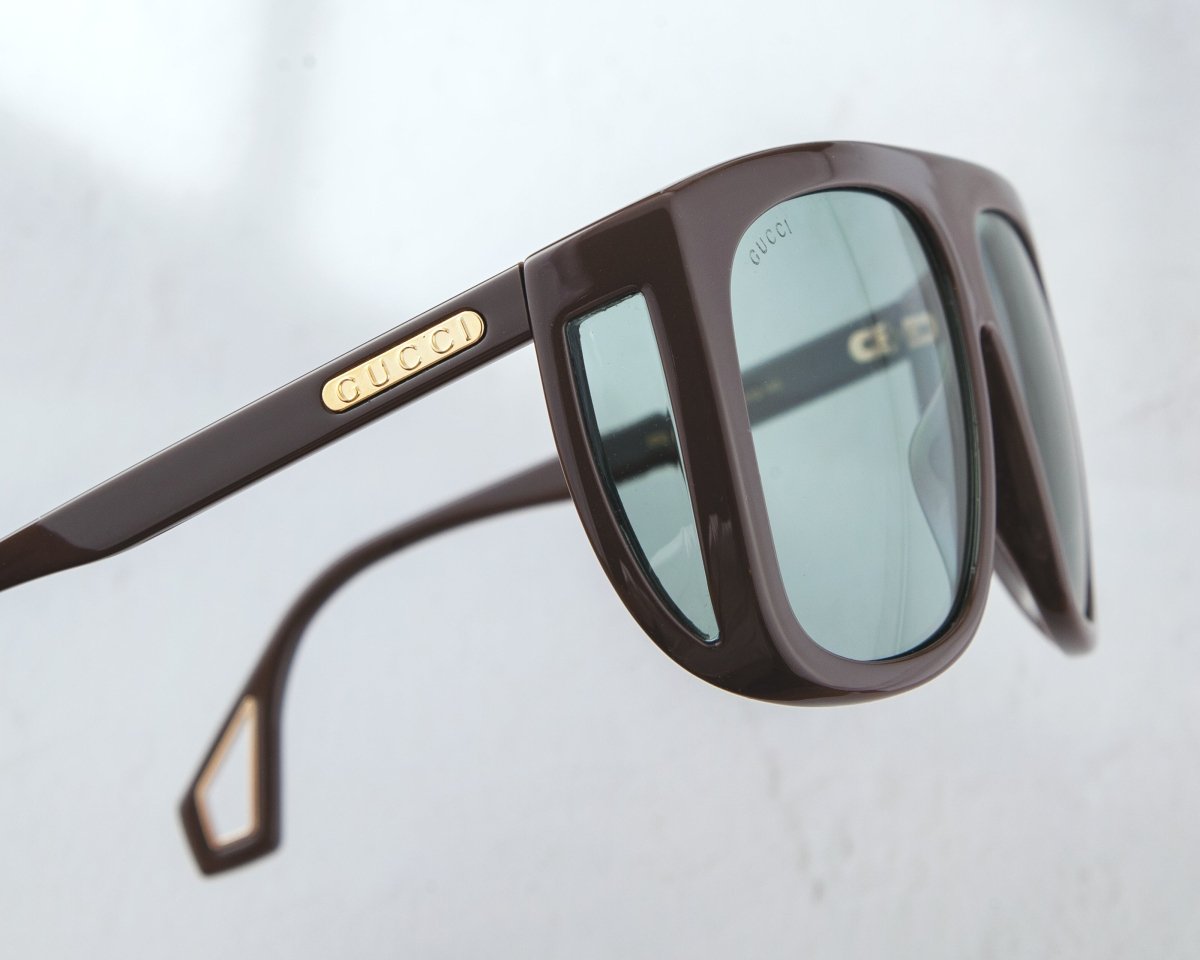 GUCCI Women's Oversized Rectangular Sunglasses GG0467S - 30006413004 - WatchMatic