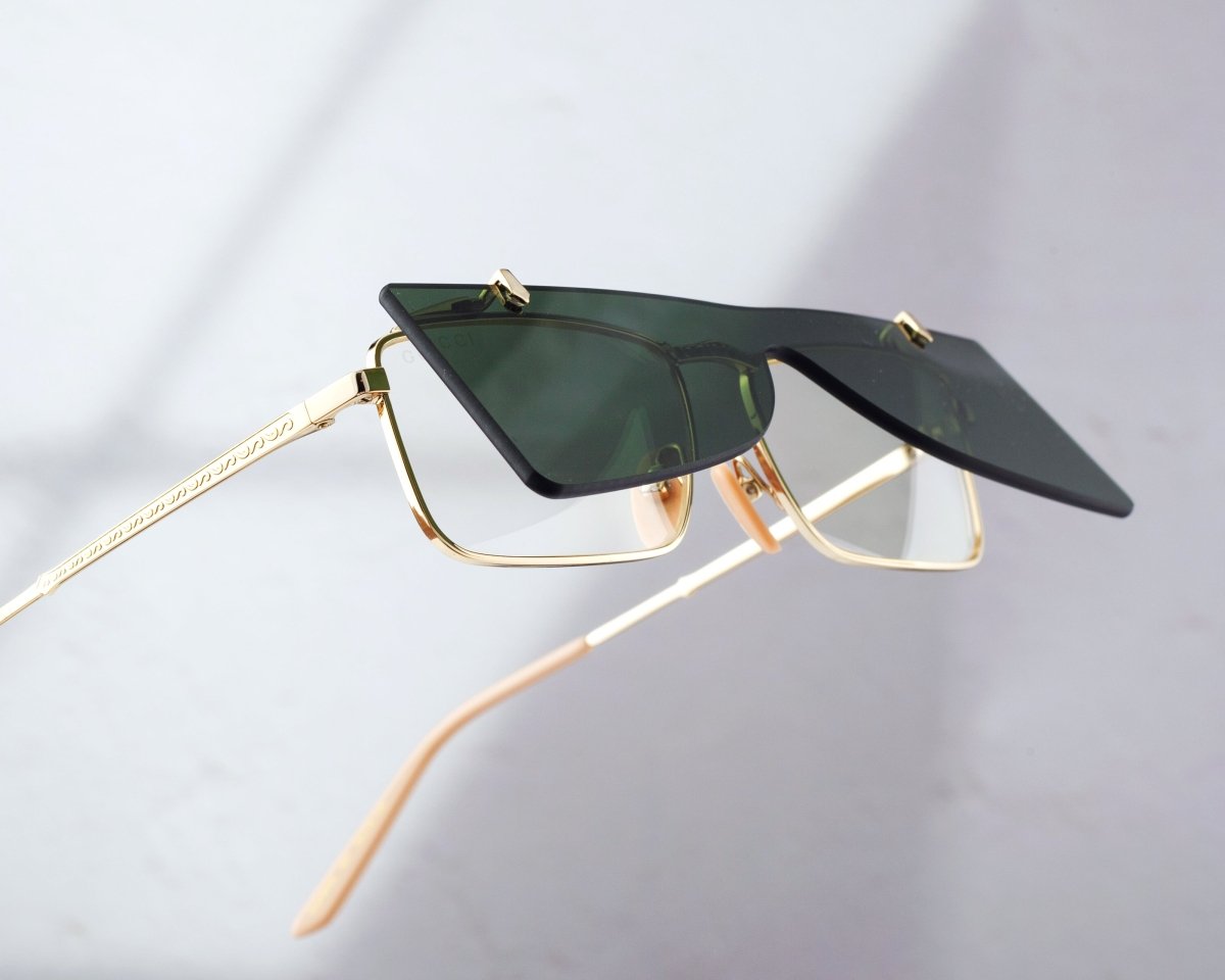GUCCI Women's Rimless Shield Sunglasses GG0363S - 30005936001 - WatchMatic