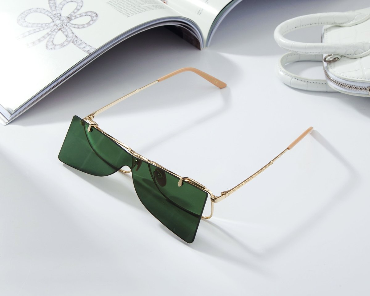 GUCCI Women's Rimless Shield Sunglasses GG0363S - 30005936001 - WatchMatic