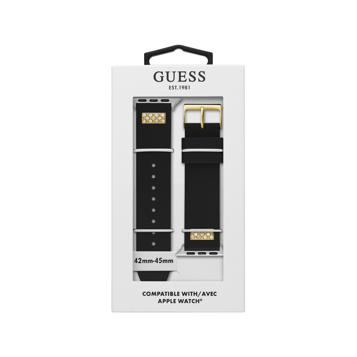 GUESS Smart Watch Strap Unisex's Watch Band CS3004S1 - WatchMatic