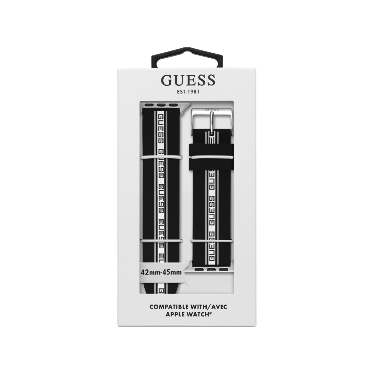GUESS Smart Watch Strap Unisex's Watch Band CS3007S1 - WatchMatic