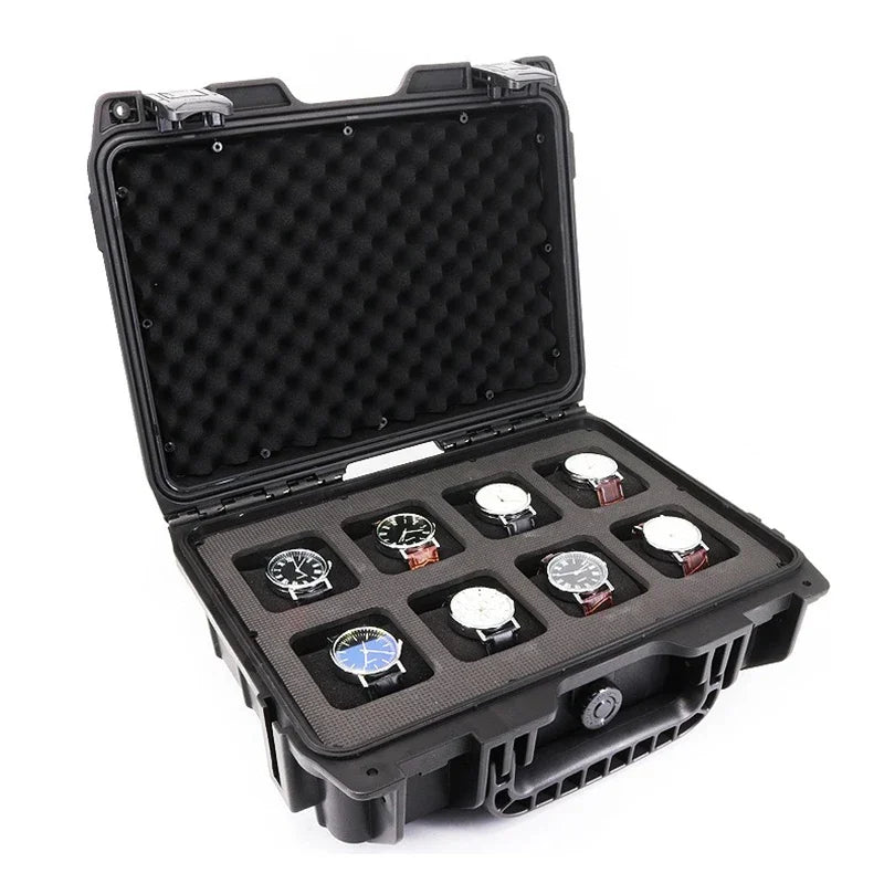 Kairo Black Watch Suitcase - WatchMatic