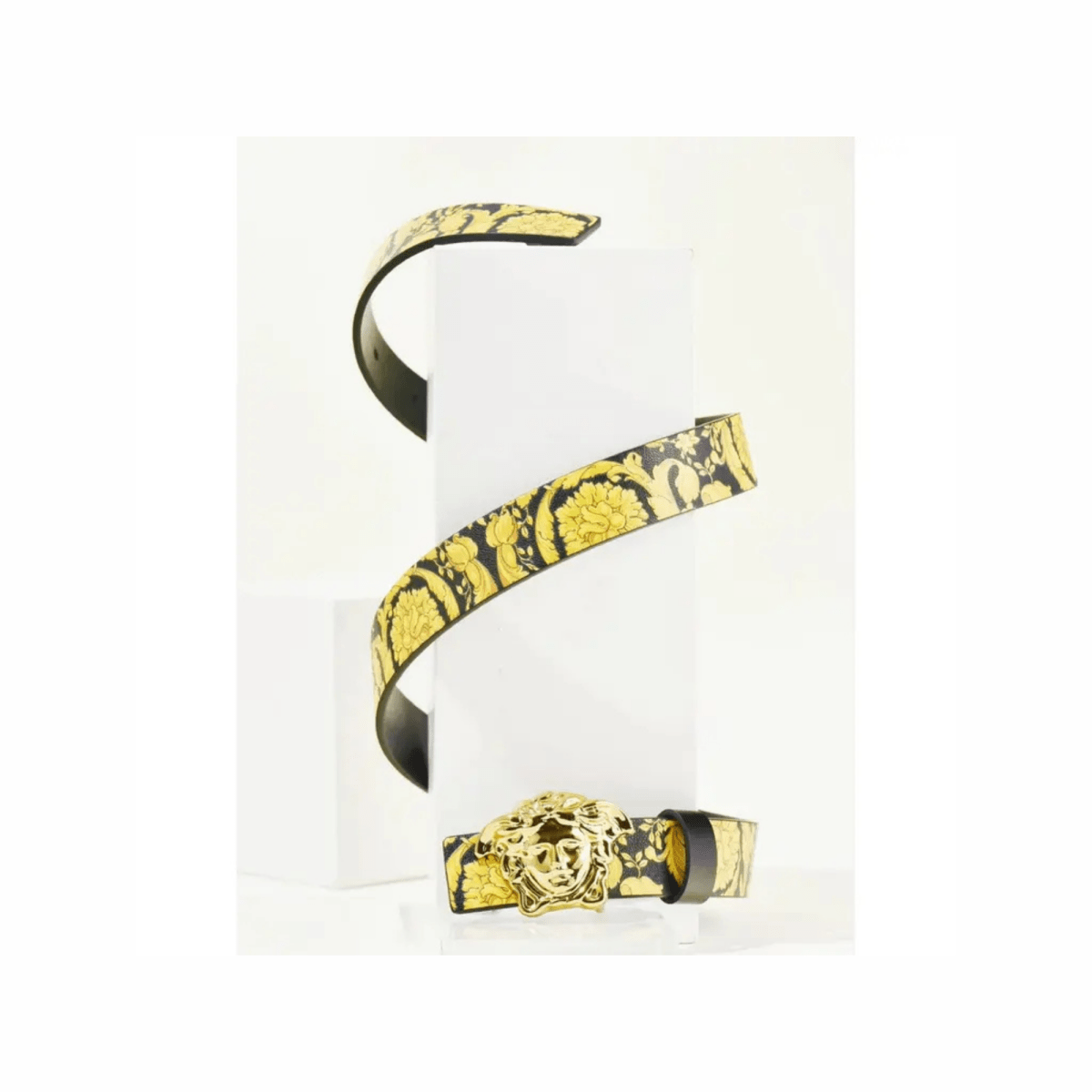 Medusa Leather Belt - WatchMatic
