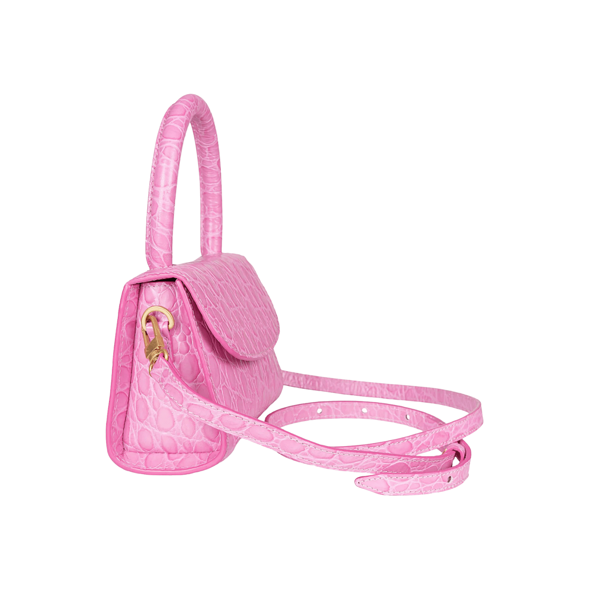 Mini Croco Print Handbag - WatchMatic