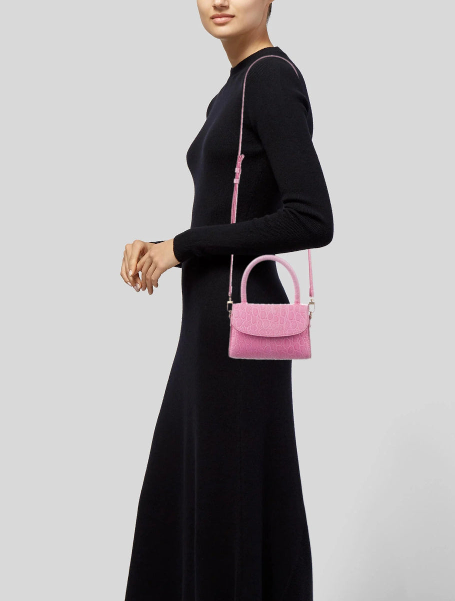 Mini Croco Print Handbag - WatchMatic