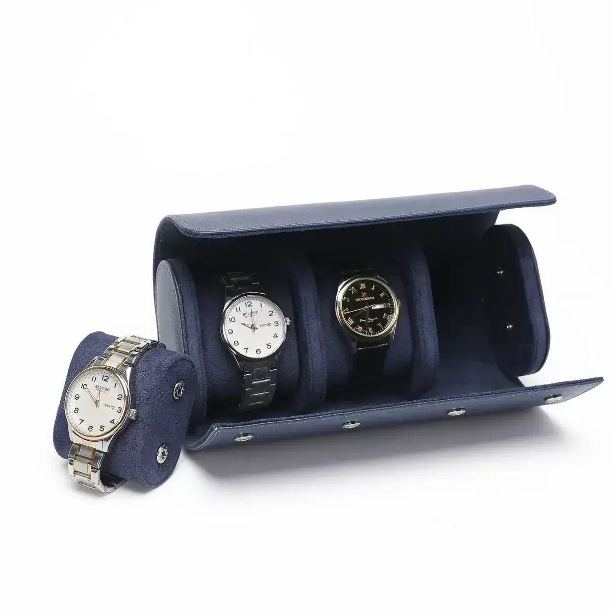 Nomad Leather Watch Roll - WatchMatic