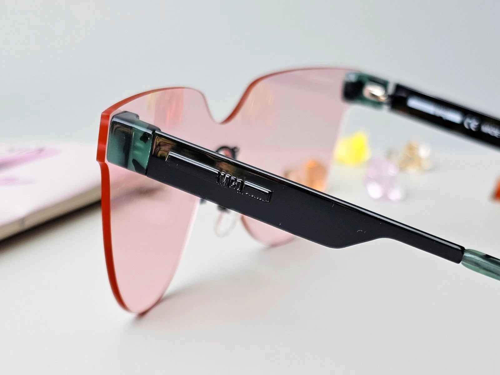 Pink Mirror Cat Eye Women's Sunglasses