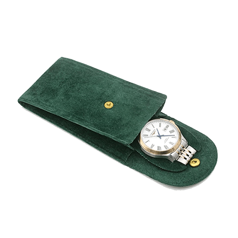Solo Suede Leather Watch Pouch - WatchMatic