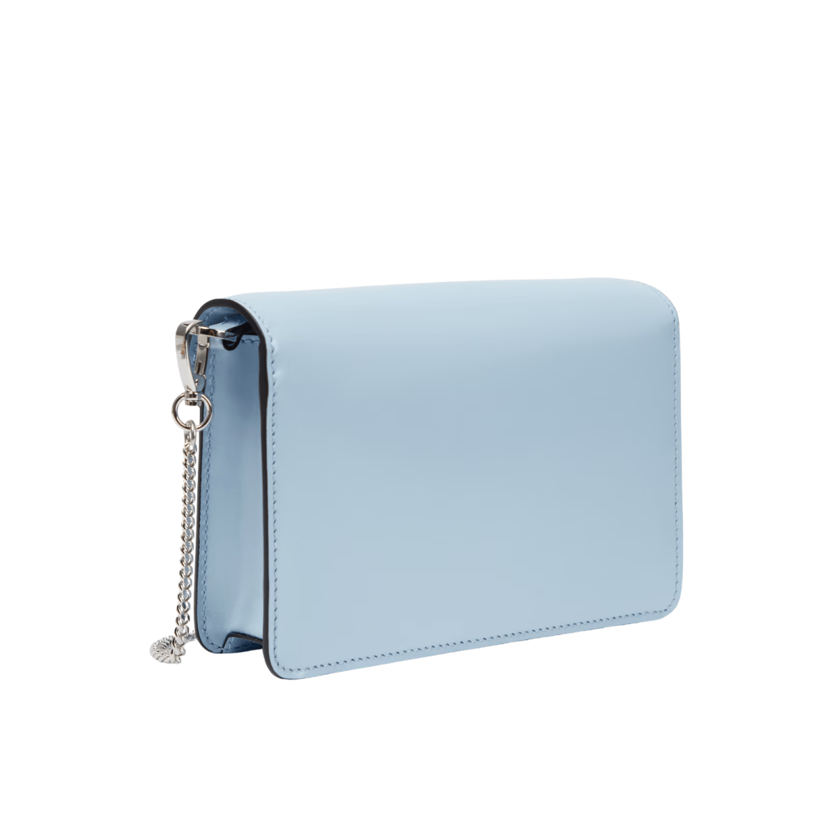 Triangle Logo Chain Shoulder Bag - WatchMatic