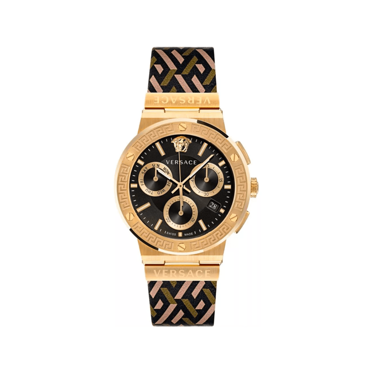 VERSACE Greca Logo Chrono Men's Watch VEZ900621 - WatchMatic