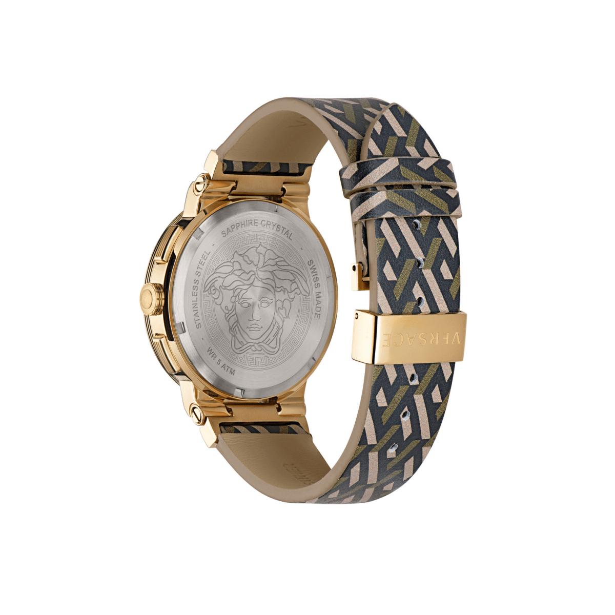 VERSACE Greca Logo Chrono Men's Watch VEZ900621 - WatchMatic