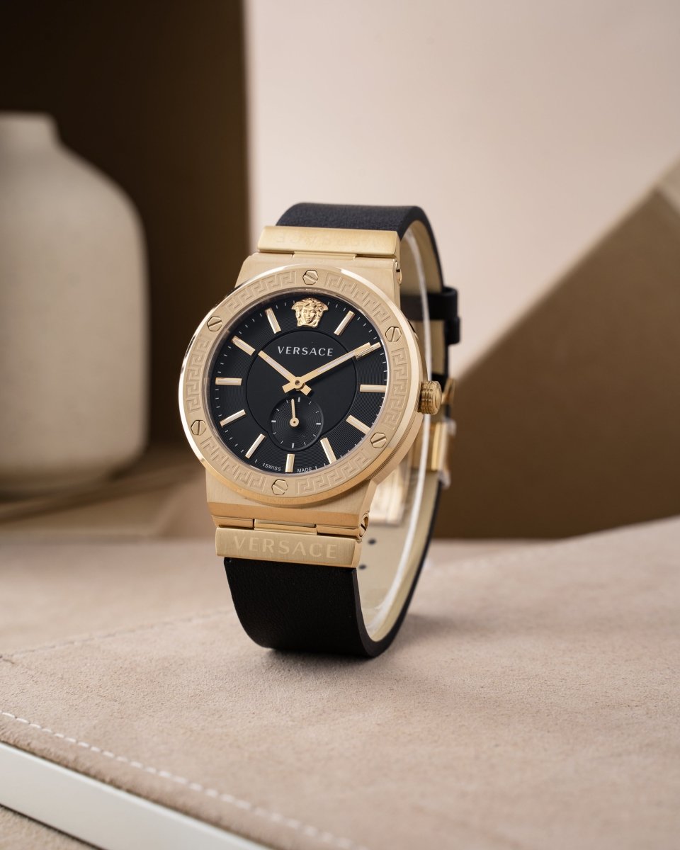 VERSACE Greca Logo Men's Watch - WatchMatic