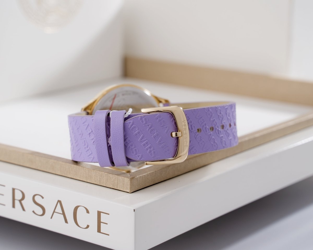 VERSACE Logo Halo Box Set Women's Watch - WatchMatic