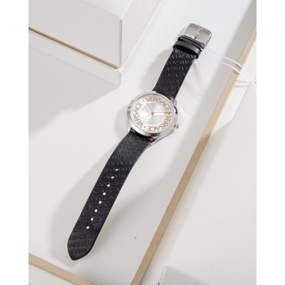 VERSACE Logo Halo Women's Watch VE2O00122 - WatchMatic