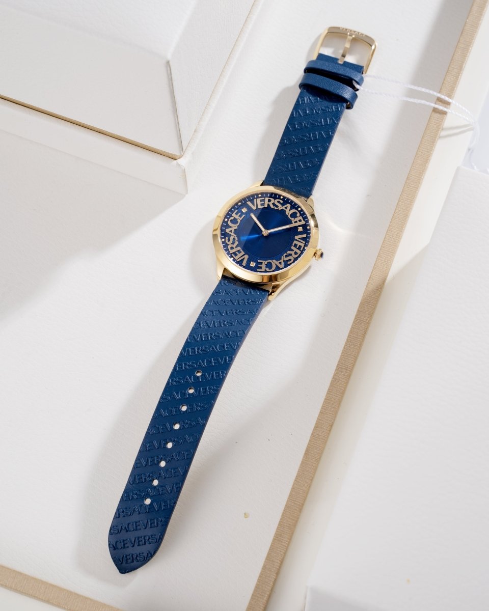 VERSACE Logo Halo Women's Watch - WatchMatic