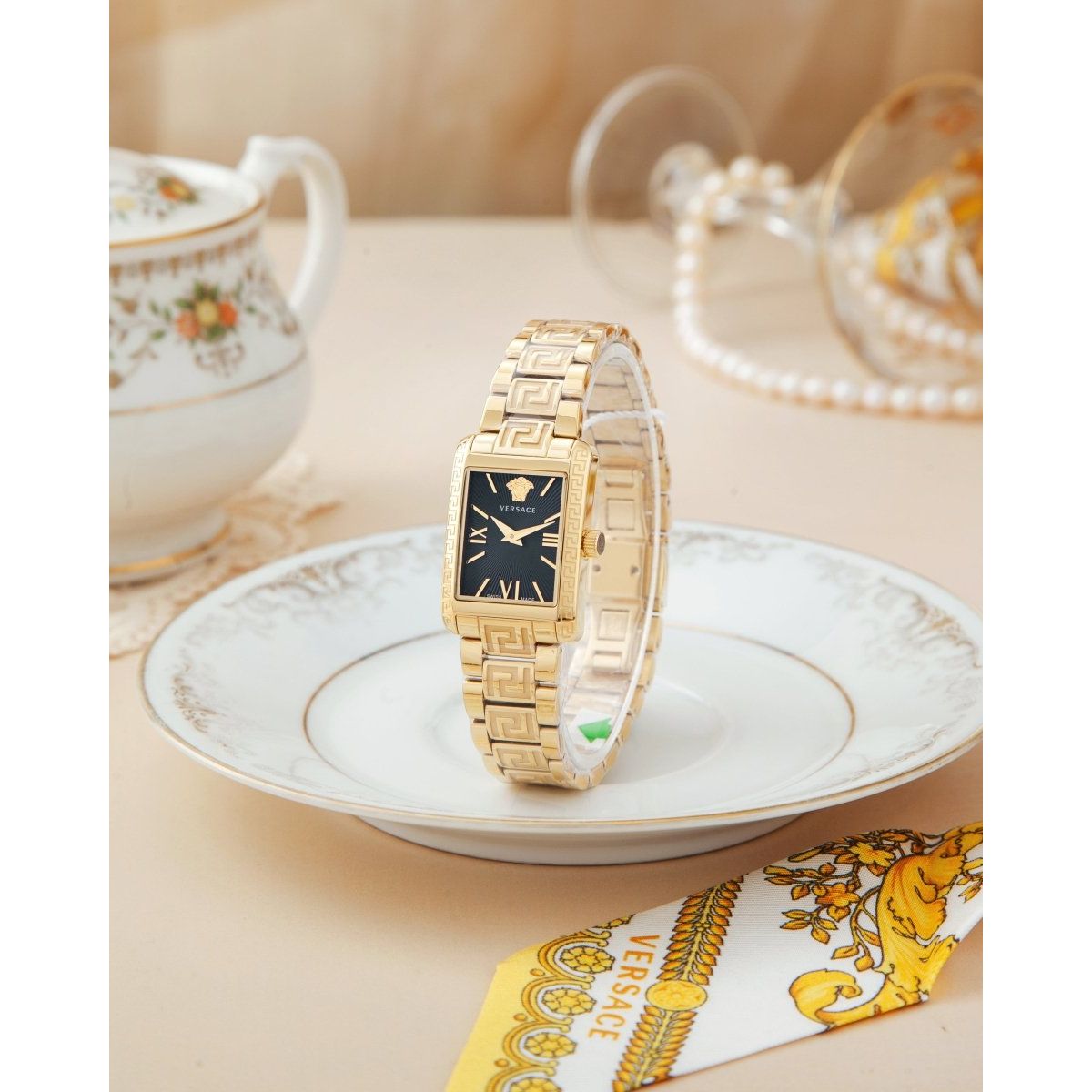 VERSACE Tonneau Women's Watch VE1C01122 - WatchMatic