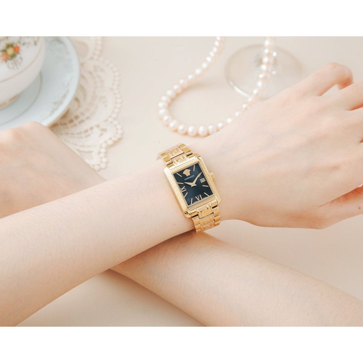 VERSACE Tonneau Women's Watch VE1C01122 - WatchMatic