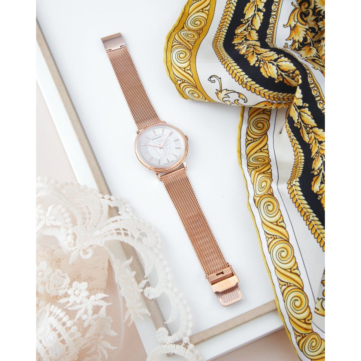 VERSACE V - Circle Medusa Women's Watch VE8103019 - WatchMatic