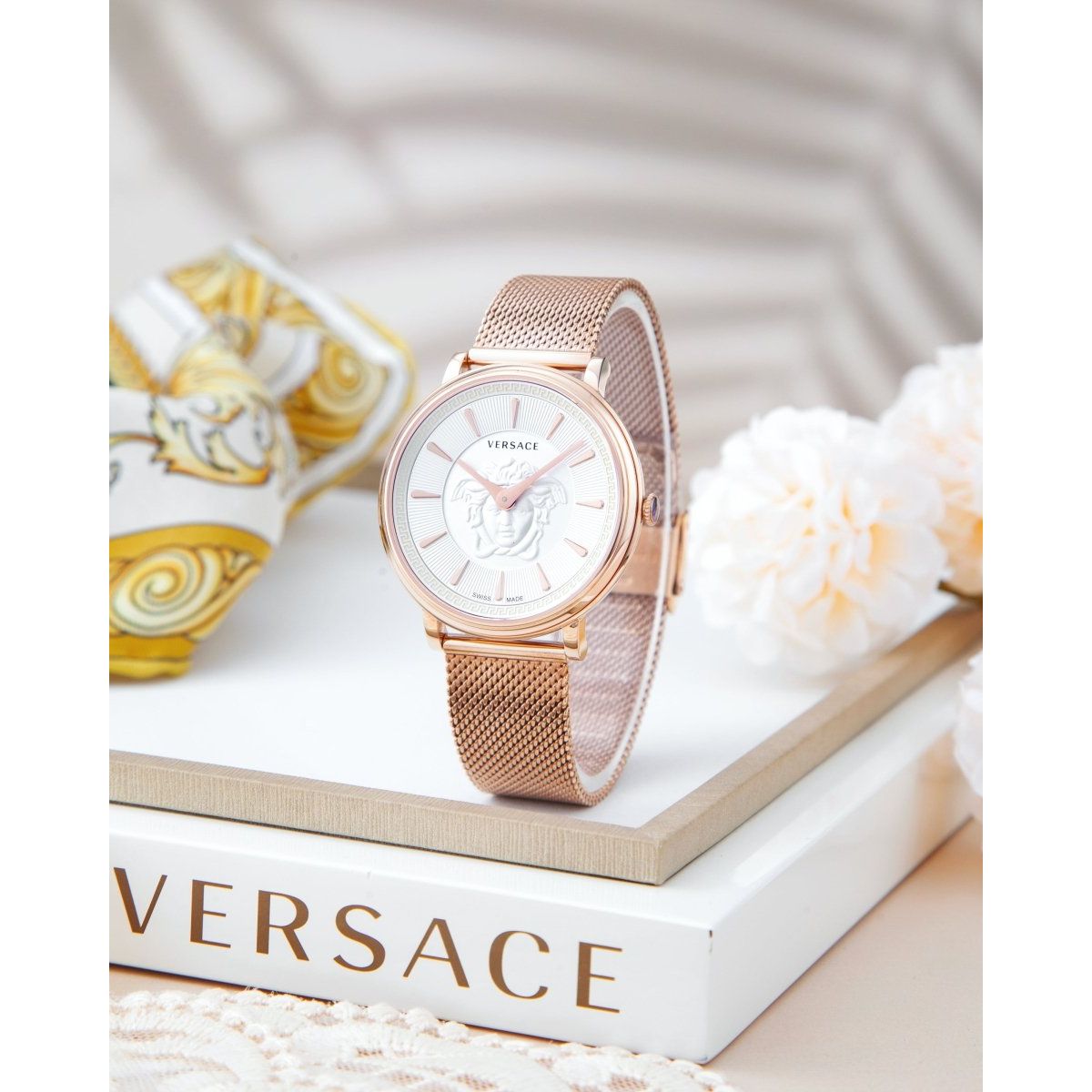 VERSACE V - Circle Medusa Women's Watch VE8103019 - WatchMatic
