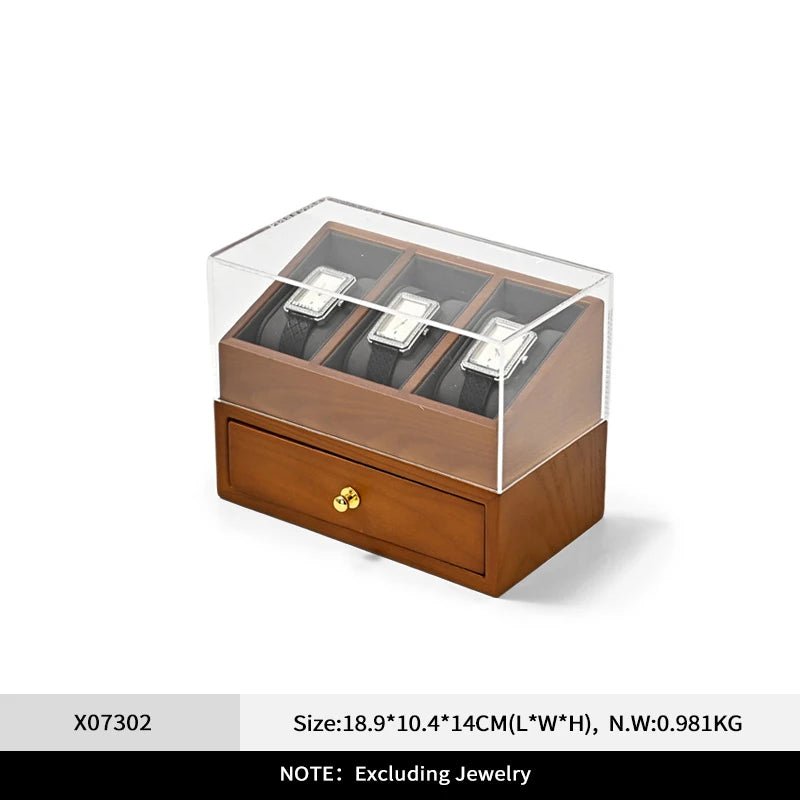 WATCHMATIC Double Layered Watch Box 14:193Gray - WatchMatic